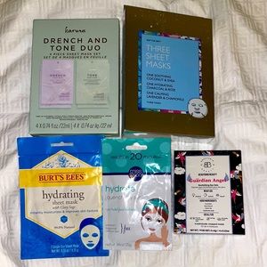 Variety sheet masks & eye gels